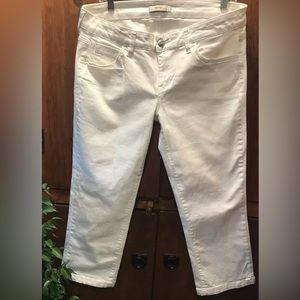 Esprit White Capri Jeans- Size 32